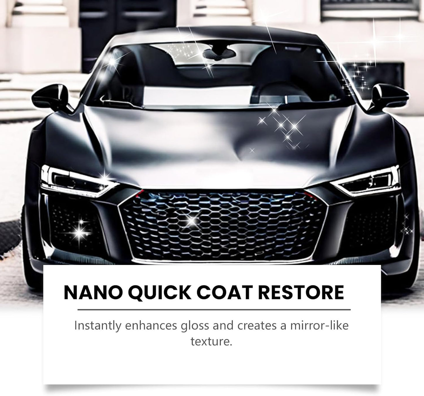 Automotive Nano Coating Repair Agent - With Dust and Water Repellent Properties - Long-lasting and Durable with Gloss, Suitable for Continuous Use