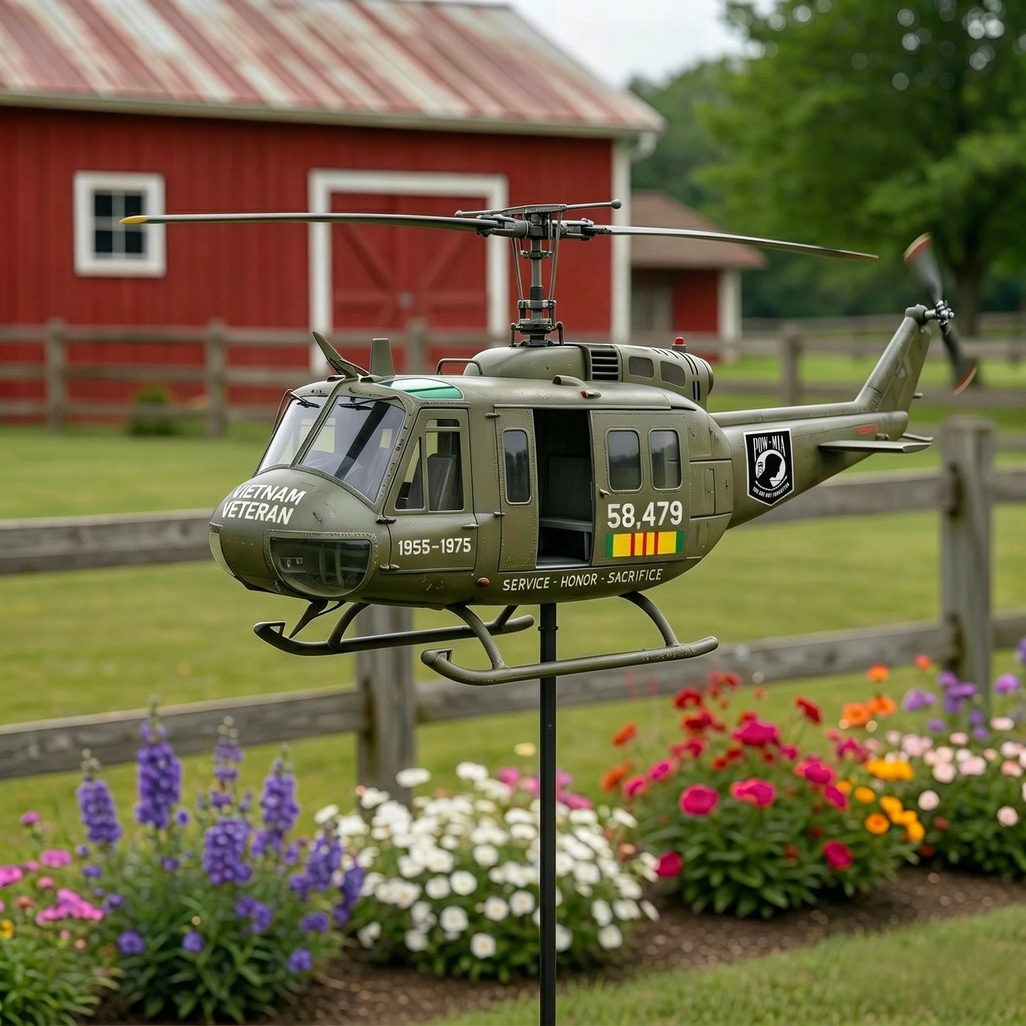 🏆Last Day Promo: 49% OFF 🎖️-Vietnam Veteran Helicopter Wind Spinner- ✈️Buy 3 Free Shipping Today!