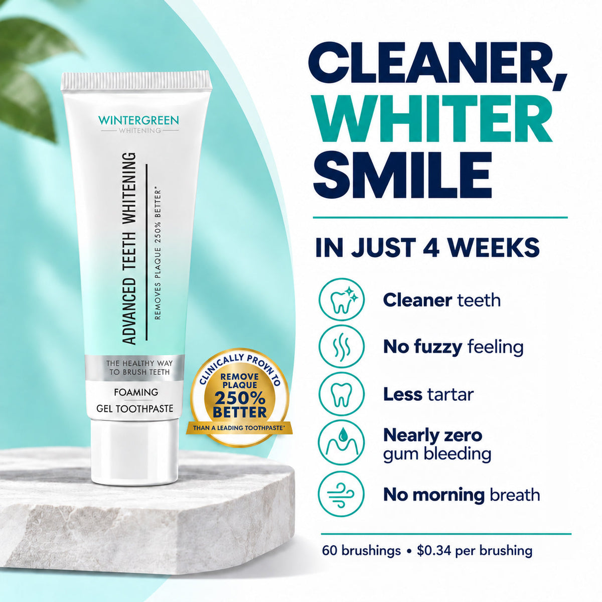 Wintergreen Gel Toothpaste