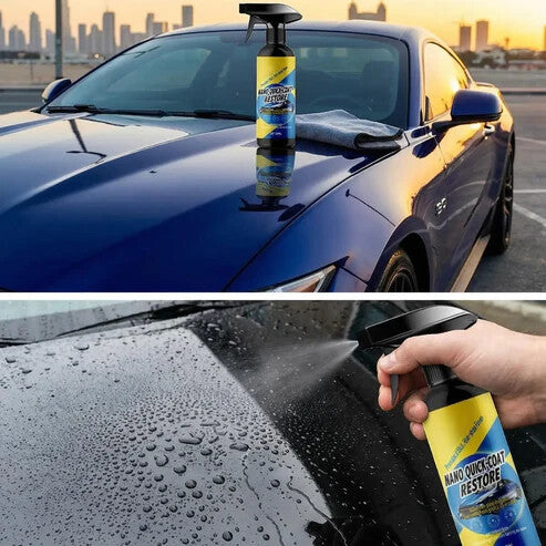 Automotive Nano Coating Repair Agent - With Dust and Water Repellent Properties - Long-lasting and Durable with Gloss, Suitable for Continuous Use