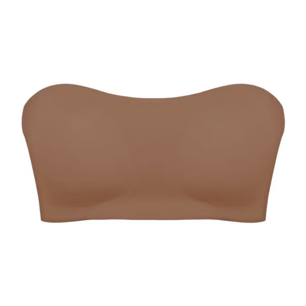 Strapless Invisible Bra with Side Closure & Crisscross Back Support