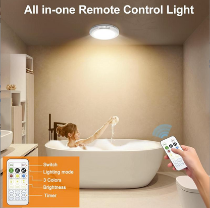 🔥Rechargeable Motion Sensor Ceiling Light with Remote