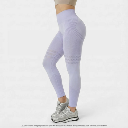High Waisted And Hip Lifting Yoga Elastic Quick Drying Tight Pants⭐