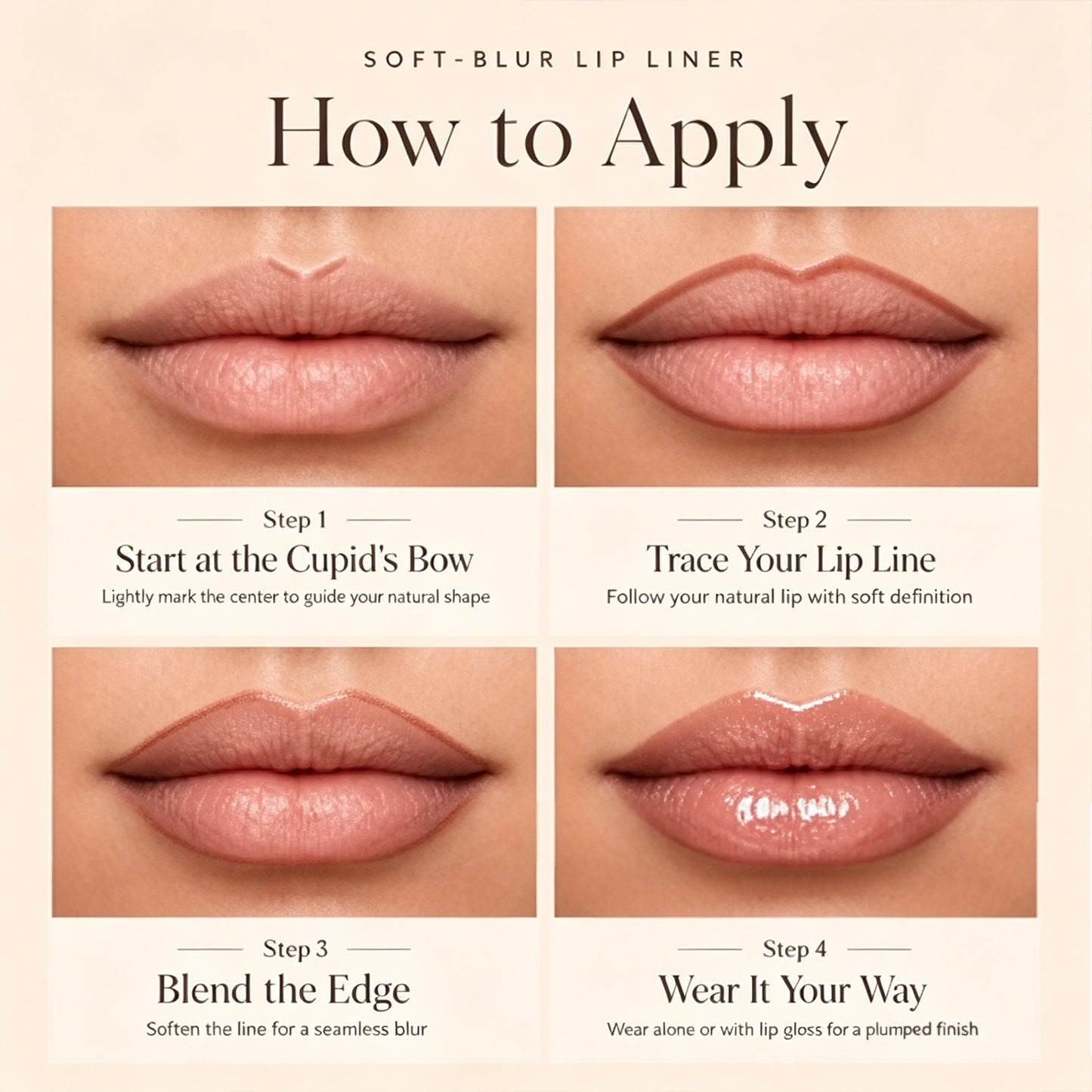 💄Marssirace Fuller-Looking Lips — Effortlessly Defined