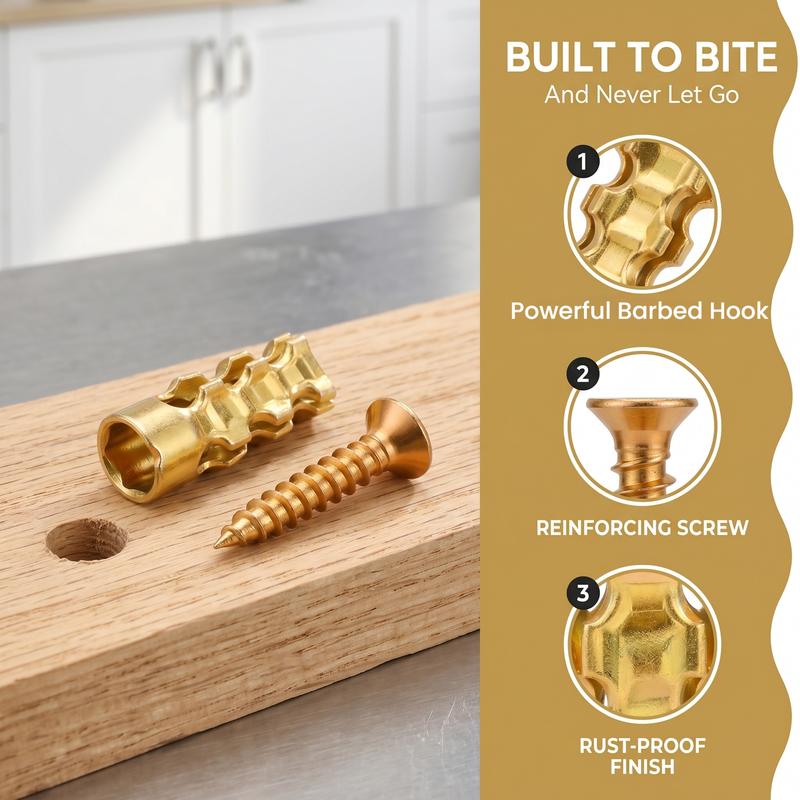 Hinge Repair Screw & Expansion Anchor