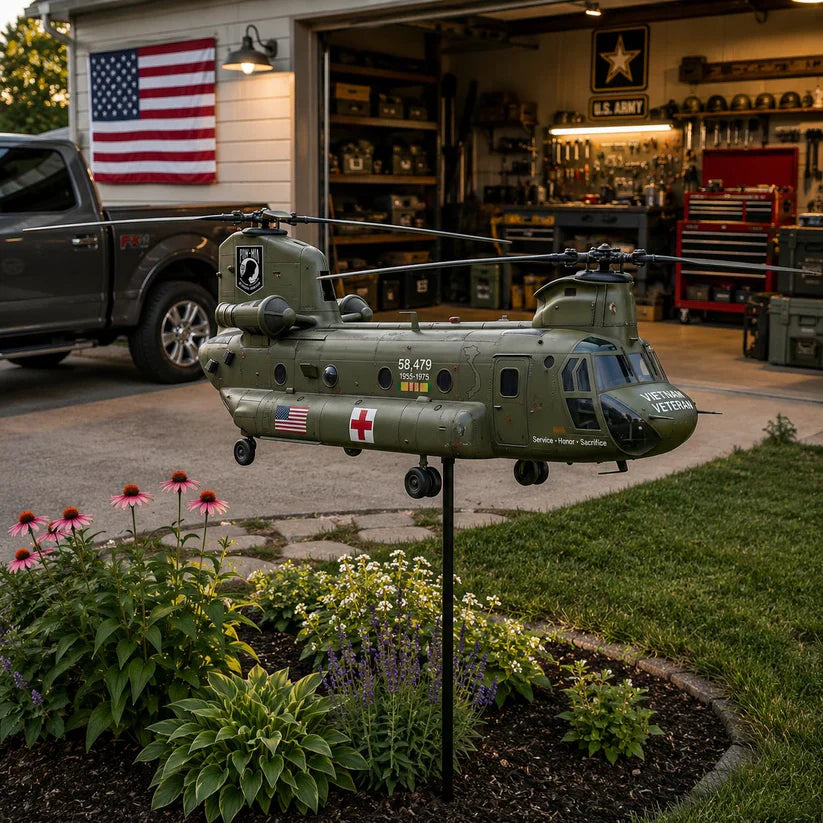 🏆Last Day Promo: 49% OFF 🎖️-Vietnam Veteran Helicopter Wind Spinner- ✈️Buy 3 Free Shipping Today!