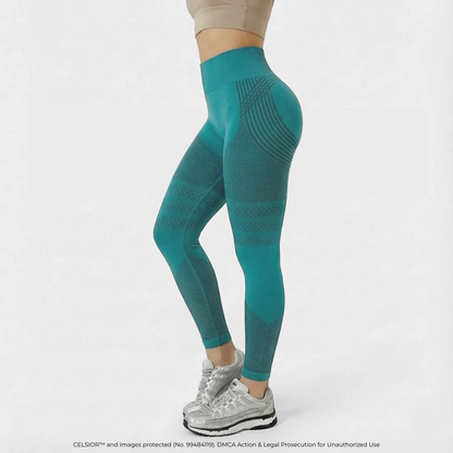 High Waisted And Hip Lifting Yoga Elastic Quick Drying Tight Pants⭐