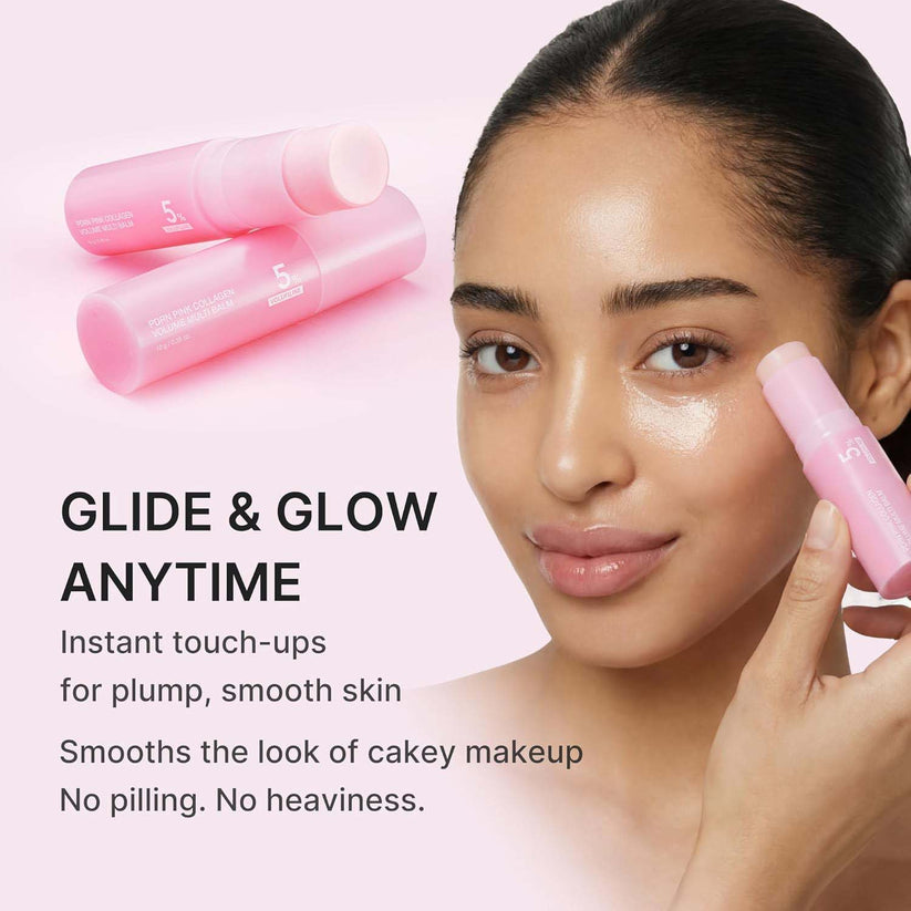 Pink Collagen Volume Multi Balm for Soft, Smooth Lips