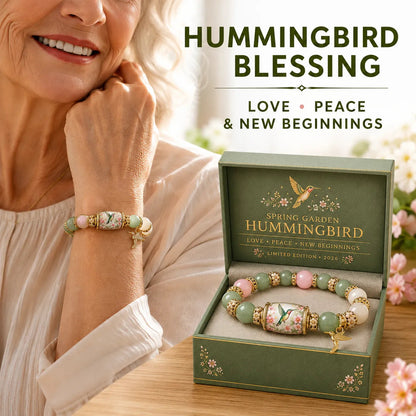 🌿 Love, Peace & Spring Blessings 💖 | 2026 Limited Edition Bracelet - With Gift Box - 10 In Stock