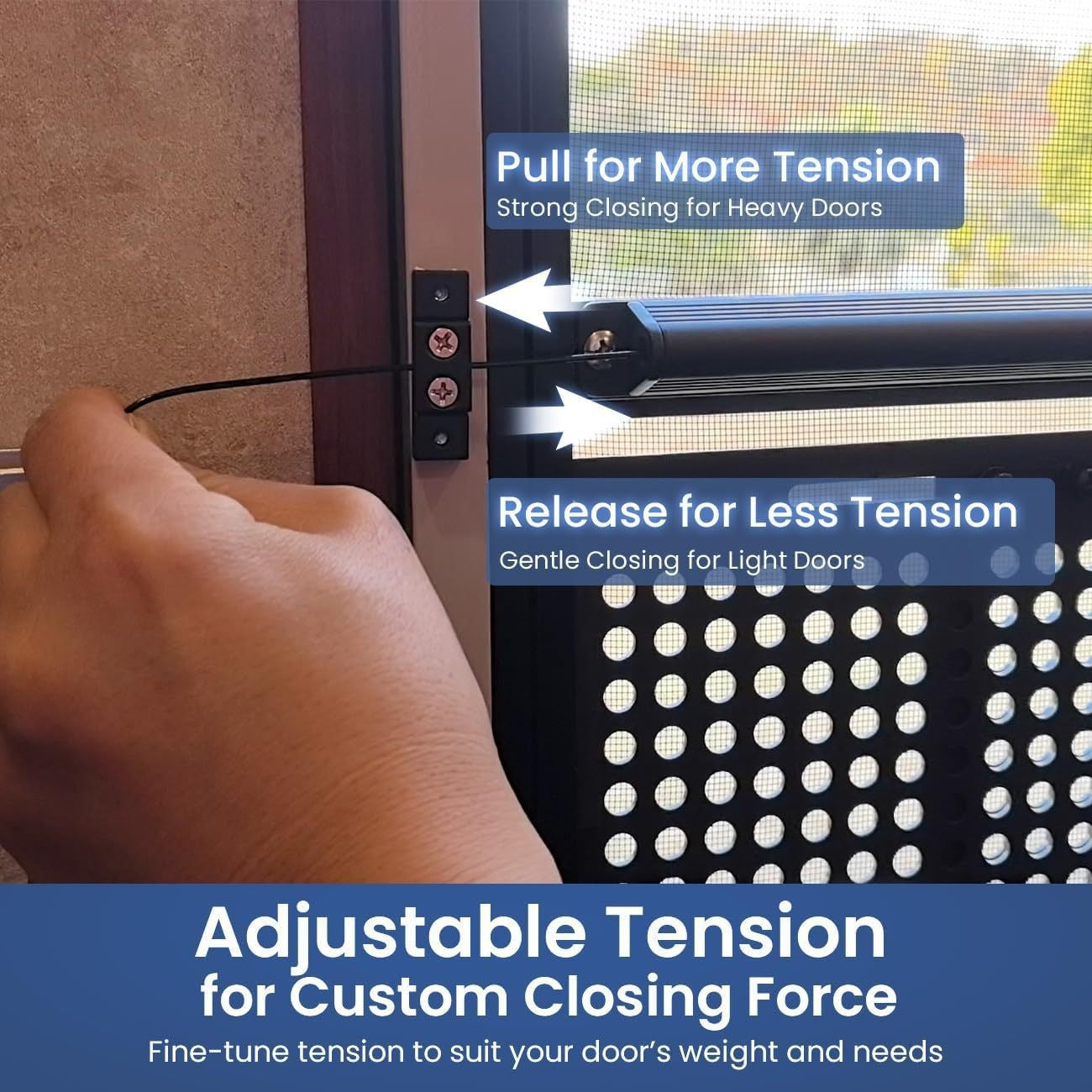 Marssirace RV Screen Door Auto Closer