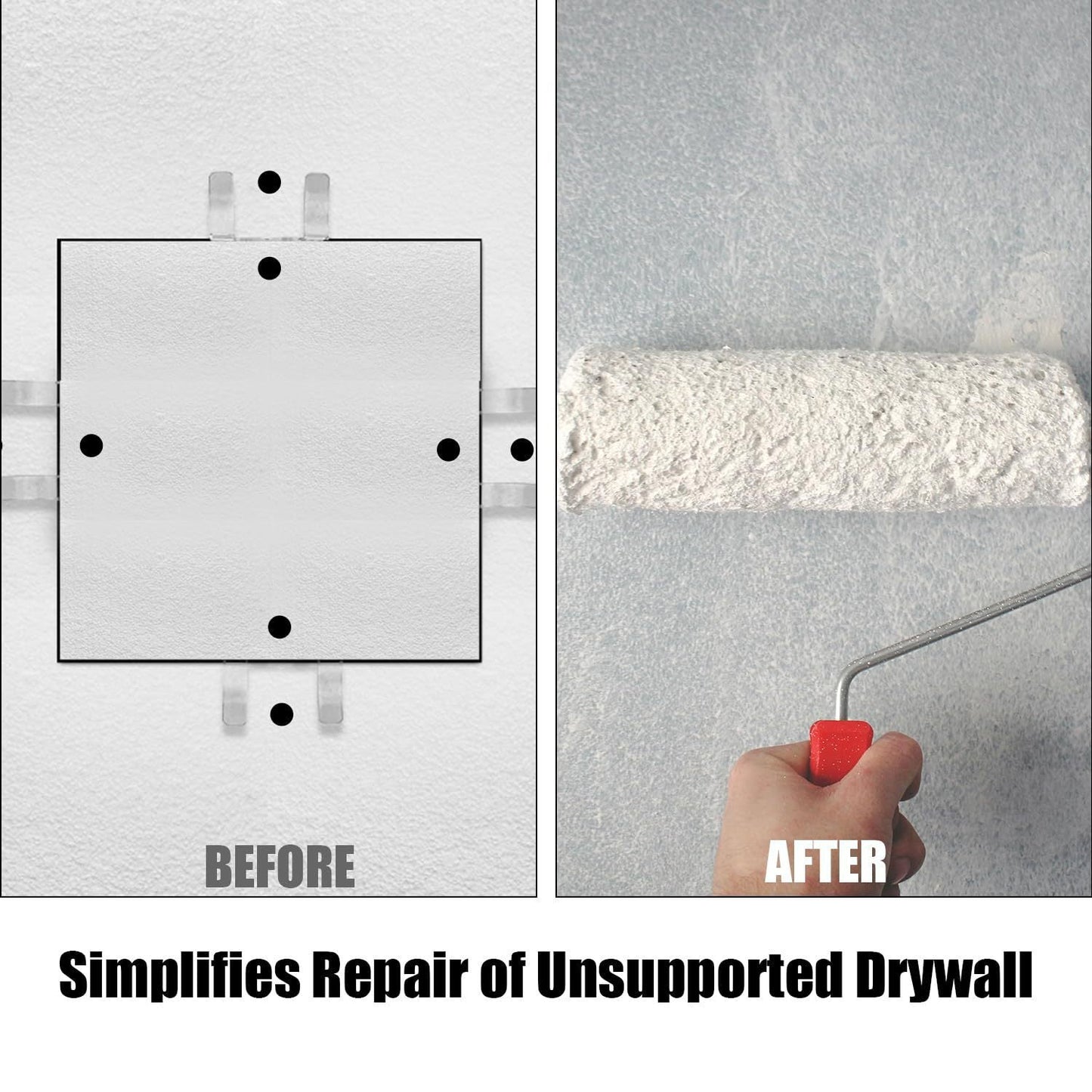 Drywall Fasteners for Damaged Wall Repair