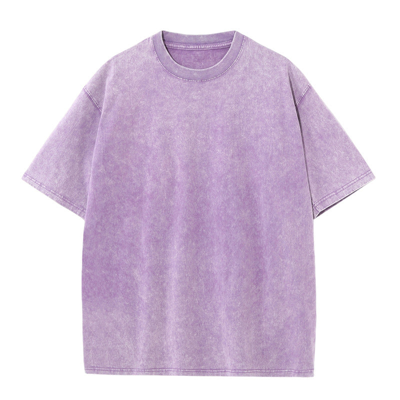 Vintage Washed Cotton Oversized T-Shirt – Unisex
