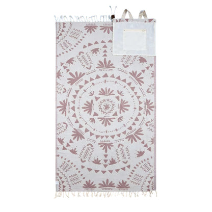2-in-1 Convertible Beach Towel Bag