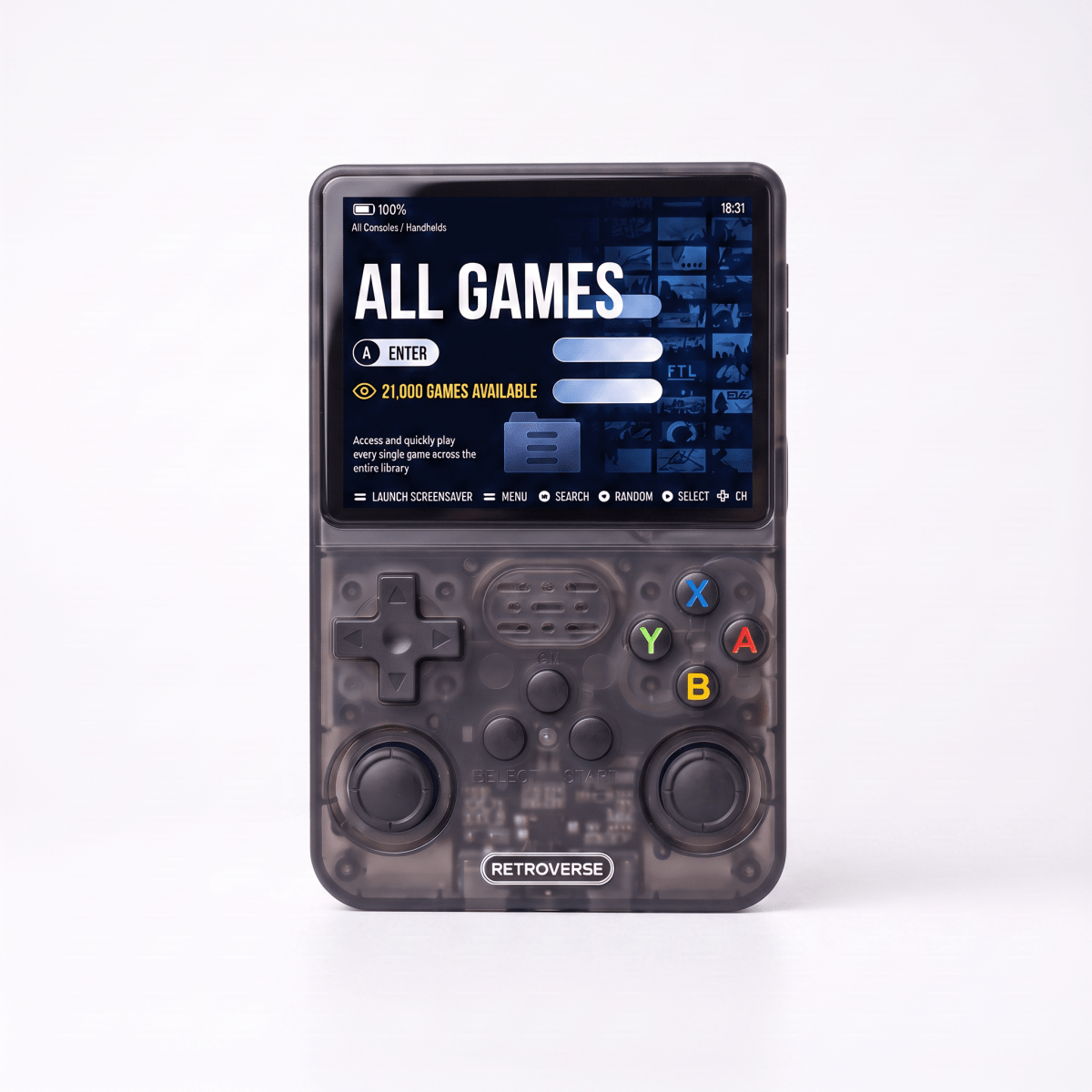Marssirace Pro 2.0 — R36S Retro Handheld Console