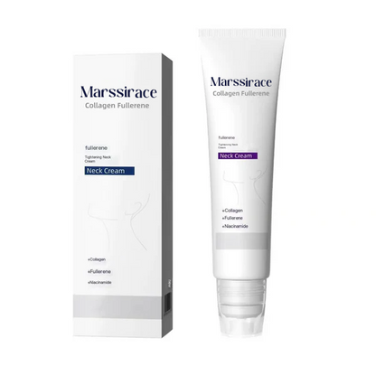 Roller Massage Neck Cream 🧴 Collagen & Hyaluronic Acid | Firms Neck, Reduces Wrinkles & Double Chin