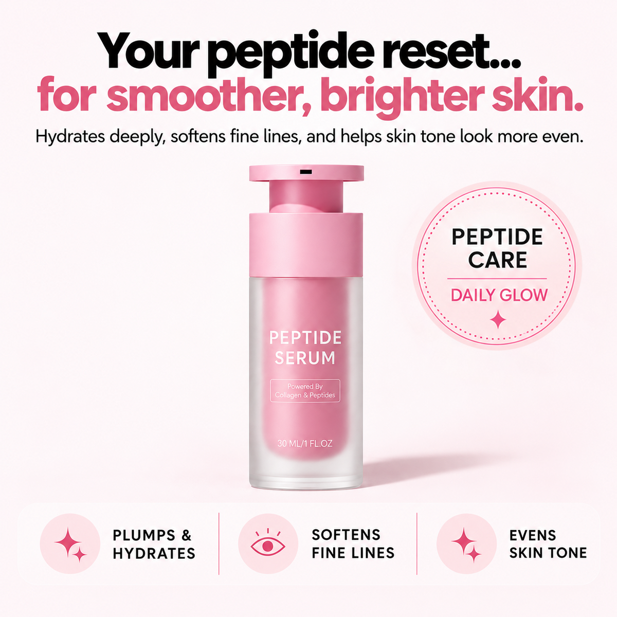 Reverse-time Peptide Serum