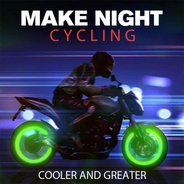 🔥💡Cool Glowing Tire Valve Caps – Instantly Upgrade Your Wheels