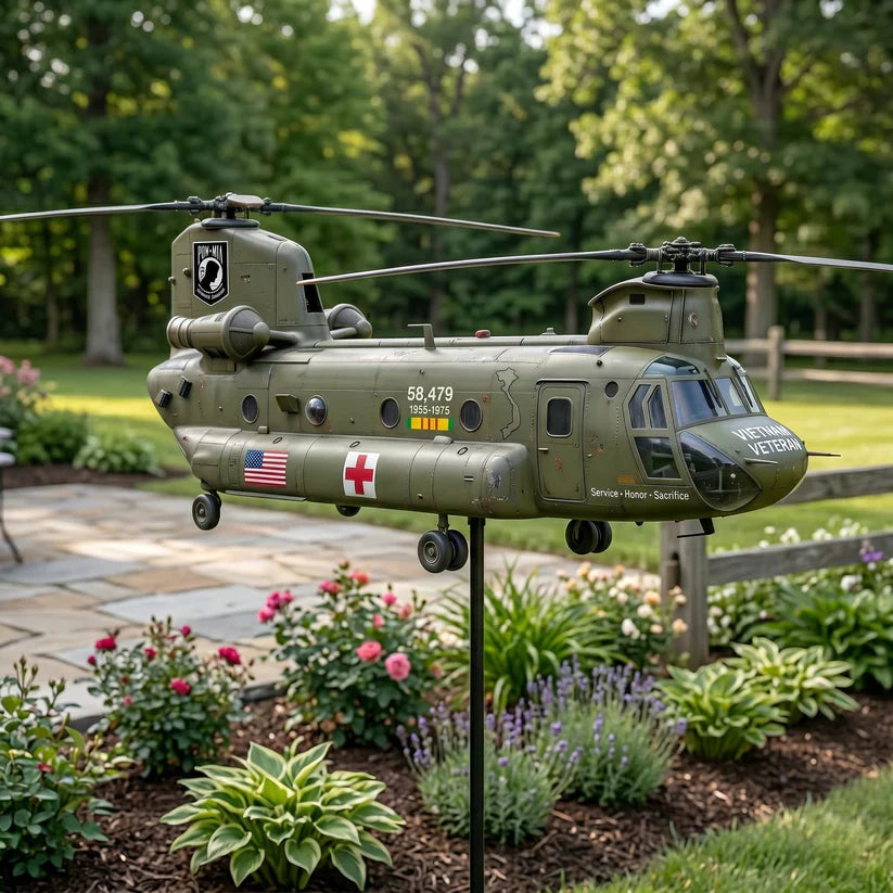 🏆Last Day Promo: 49% OFF 🎖️-Vietnam Veteran Helicopter Wind Spinner- ✈️Buy 3 Free Shipping Today!