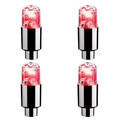 Waterproof LED Tire Valve Cap Light
