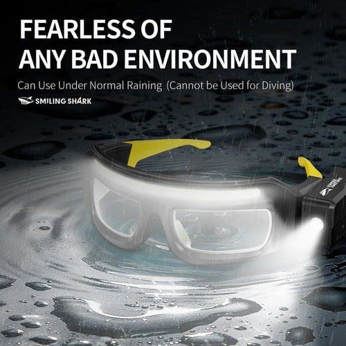 🔦 LED Glasses Headlamp | Hands-Free Wearable Light(Includes Free Sunglass Lenses🕶️)