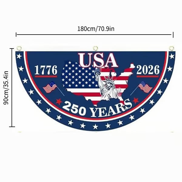 250th Anniversary USA Fan Flag
