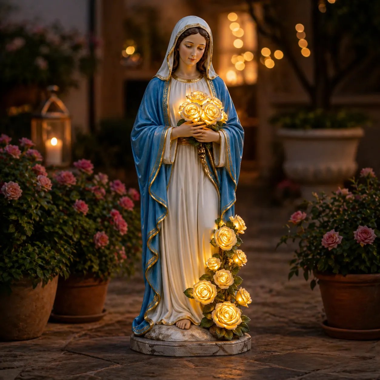 💗Virgin Mary Garden Light