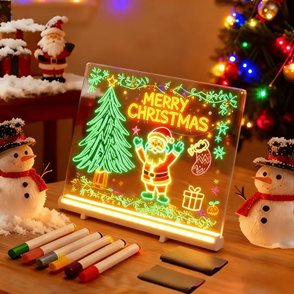 ✨LAST WEEK SPECIAL PRICE: $24.99!!⏳🎨Luminous Led Drawing Board For Children