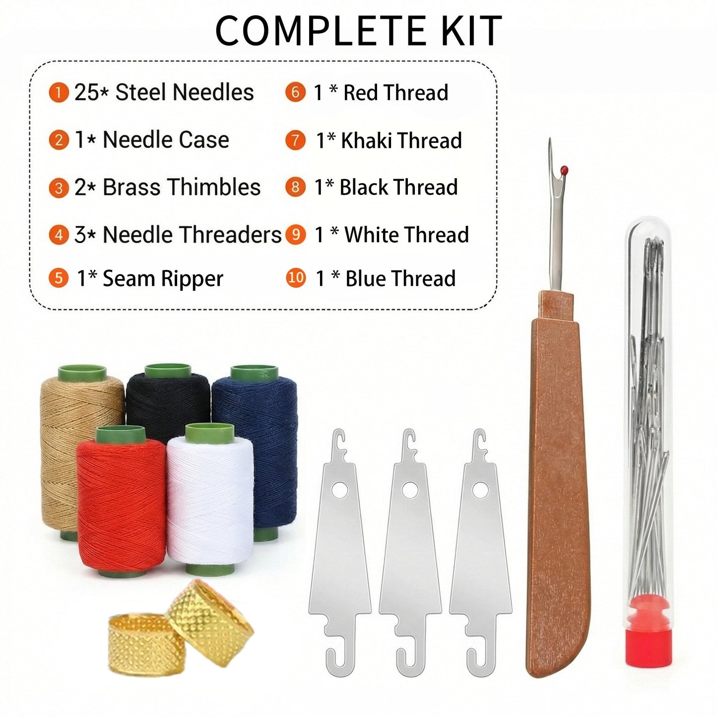 🧵37Pcs Sewing Tool Set✂️