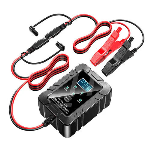 Professional 6V/12V Smart Pulse Repair Battery Charger & Desulfator