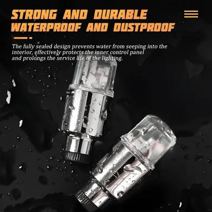 Waterproof LED Tire Valve Cap Light