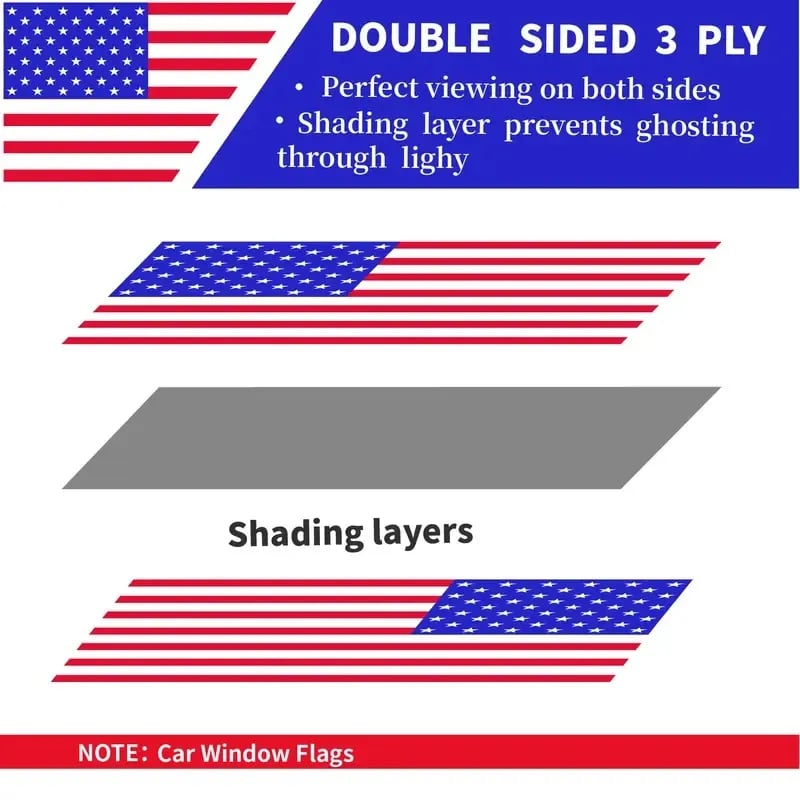 🎉Father's Day Hot Sale 49% OFF🔥American Car Hood Flag🦅[Buy 2 Free Shipping]