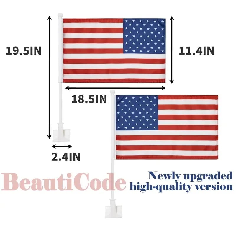 🎉Father's Day Hot Sale 49% OFF🔥American Car Hood Flag🦅[Buy 2 Free Shipping]