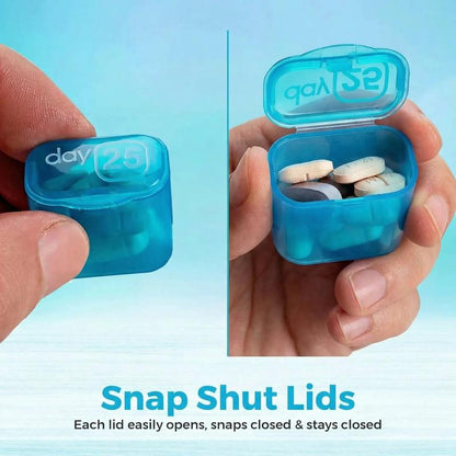 31-Day Detachable Monthly Pill Organizer