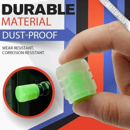 🔥💡Cool Glowing Tire Valve Caps – Instantly Upgrade Your Wheels