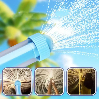 🔥360° Rotary Firework Water Blasters - Rapid-Fill Pump Action Pool Cannons for Summer Outdoor Games (Ages 3+)🔥