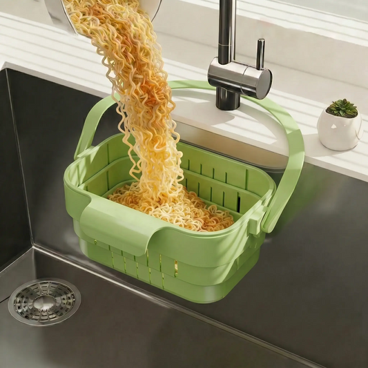 Foldable Hanging Kitchen Sink Drain Basket