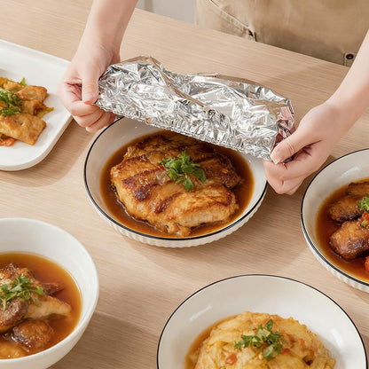 Reusable Aluminum Foil Food Covers