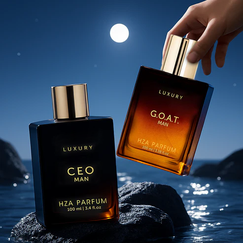 Gentlemen’s Fragrance Set with CEO MAN Perfume & G.O.A.T MAN Aroma.