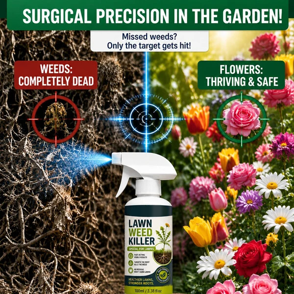 Easy and stress-free weeding in the garden] Herbicide for domestic use