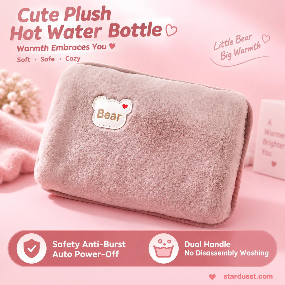 🎄Christmas Sale! LAST DAY ONLY! ⏰Rechargeable hot water bottles, heat packs, explosion-proof heat pads