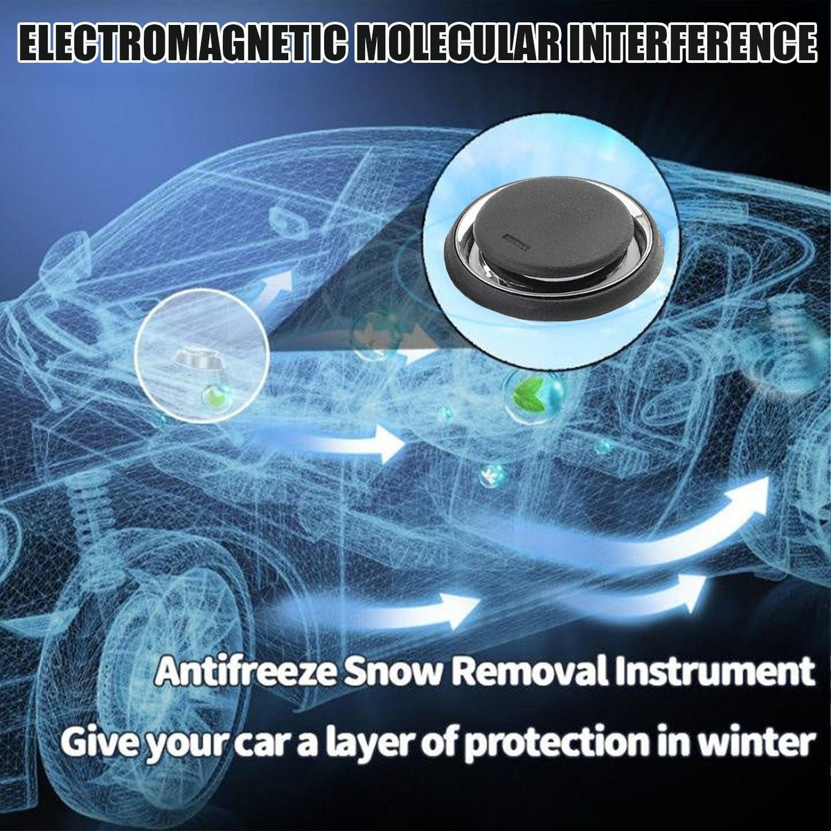 🚗Antifreeze Device – Auto Defroster & Molecular Heater for Snow and Ice Removal❄️