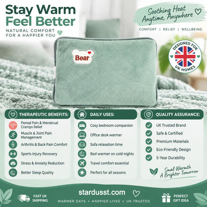 🎄Christmas Sale! LAST DAY ONLY! ⏰Rechargeable hot water bottles, heat packs, explosion-proof heat pads