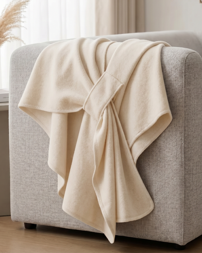 Women's Elegant Wrap Shawl with Belt