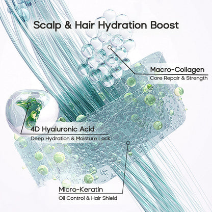Leave-in Light Hair Dry Shampoo Gel