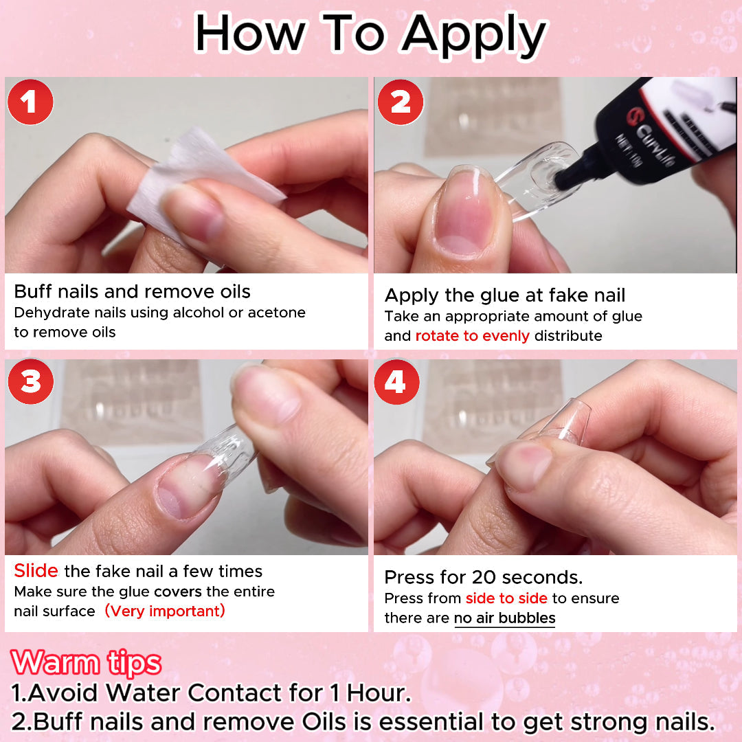 Semi solid glue Upgrade Super Strong Quick drying with remover kit