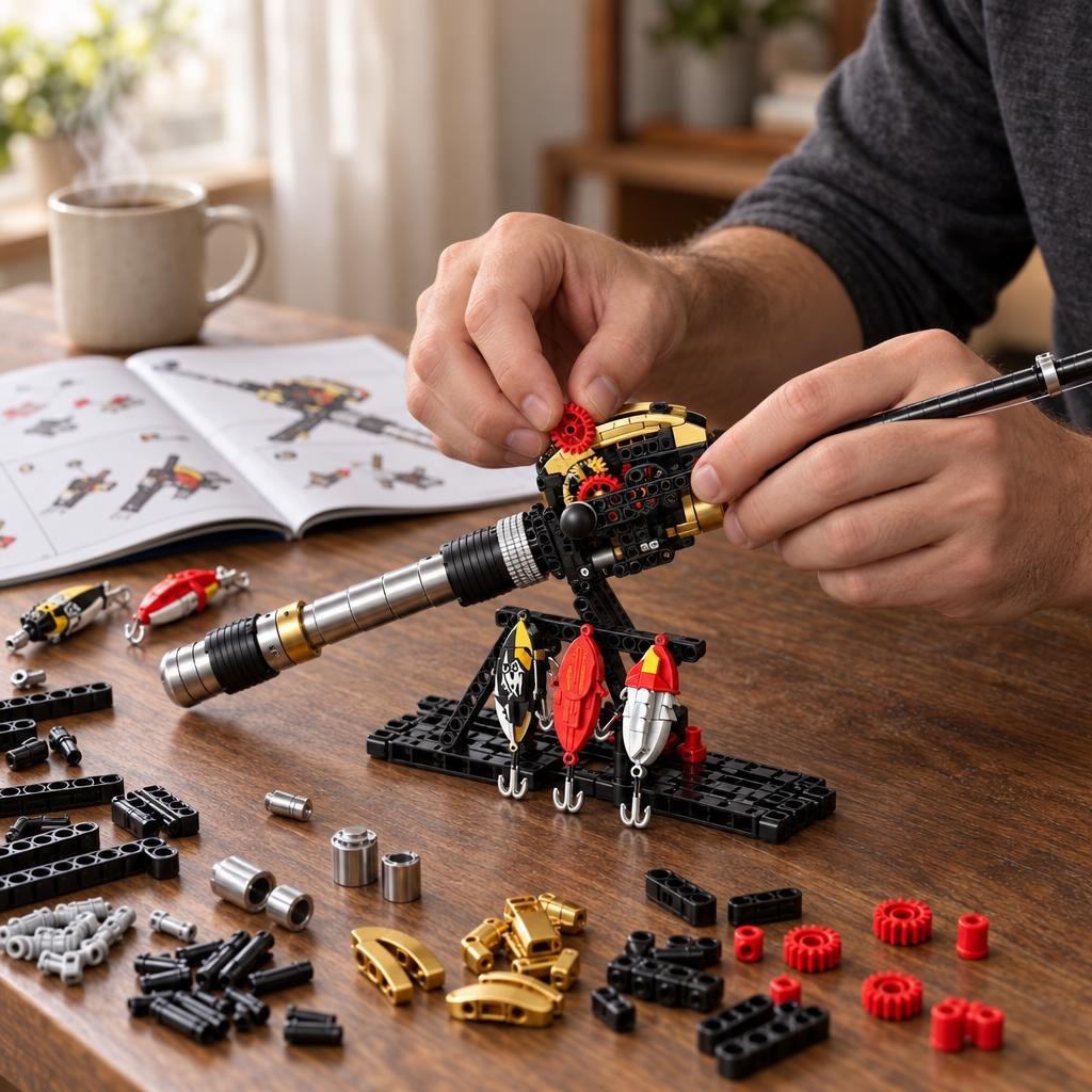 Mechanical Fishing Rod & Reel Building Kit