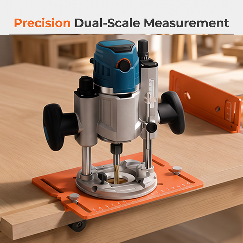 Marssirace Precision Wood Router Slotting Guide Bracket