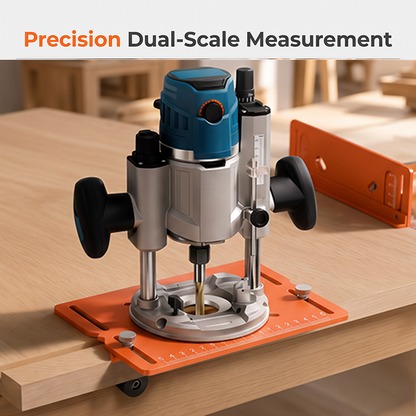 Marssirace Precision Wood Router Slotting Guide Bracket