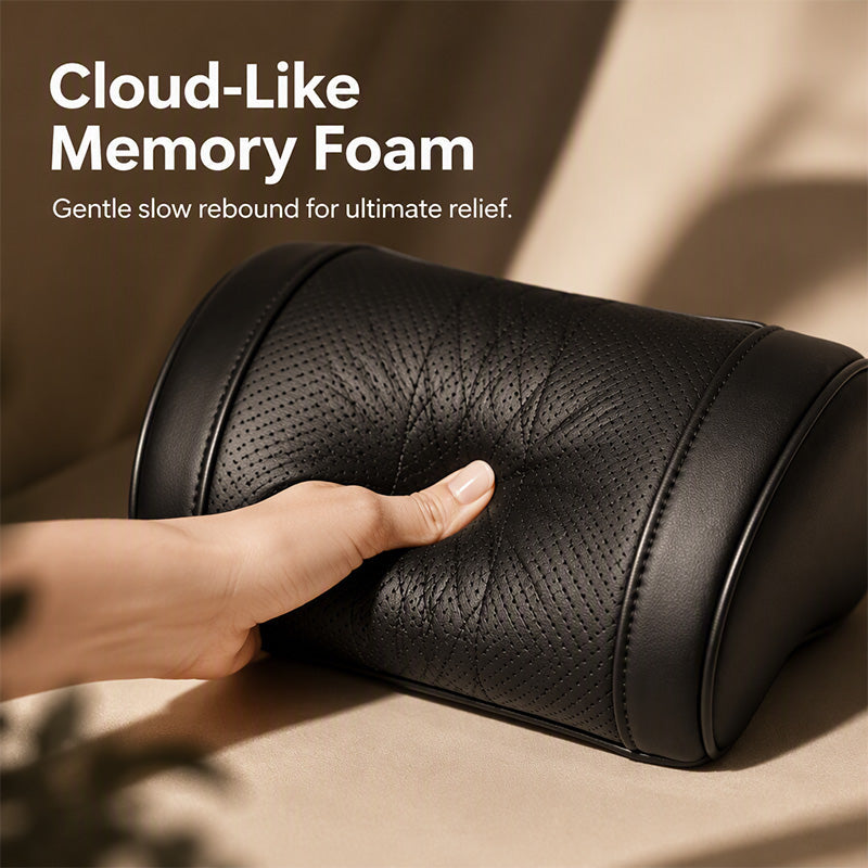 Memory Foam Car Neck Pillow – 3D contoured support